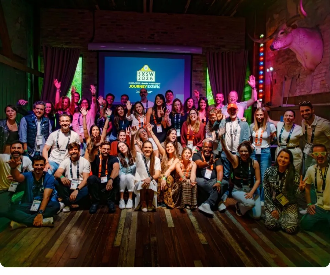 Participantes de uma imersão Moovers